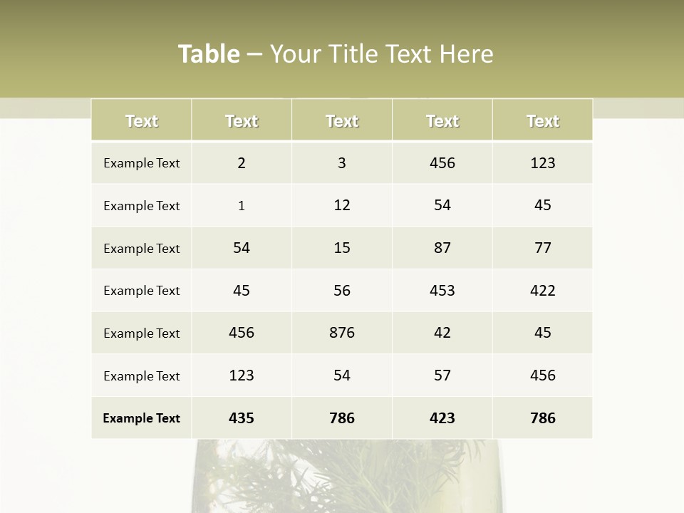 Ripe Closeup Vegetable PowerPoint Template