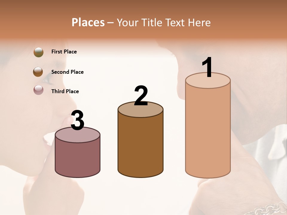 Looking Talk Person PowerPoint Template