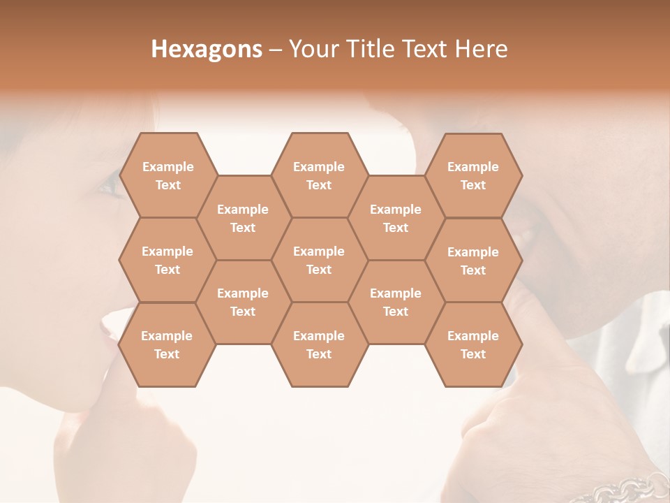 Looking Talk Person PowerPoint Template