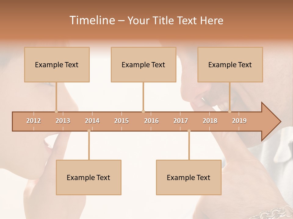 Looking Talk Person PowerPoint Template