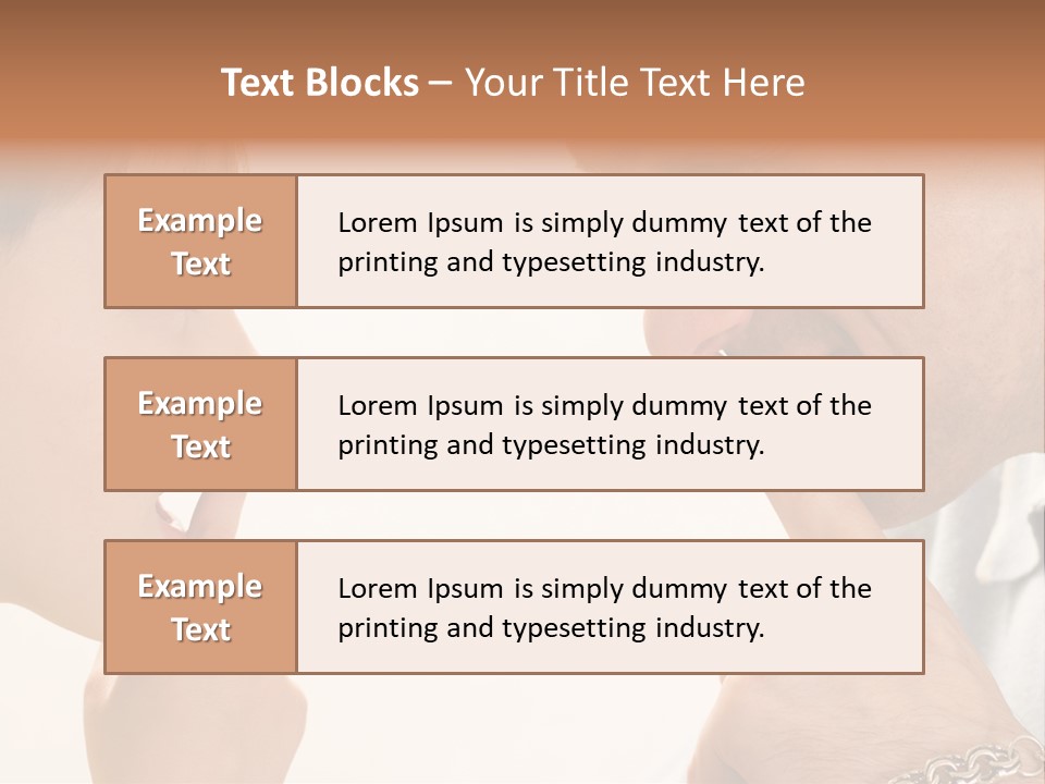 Looking Talk Person PowerPoint Template