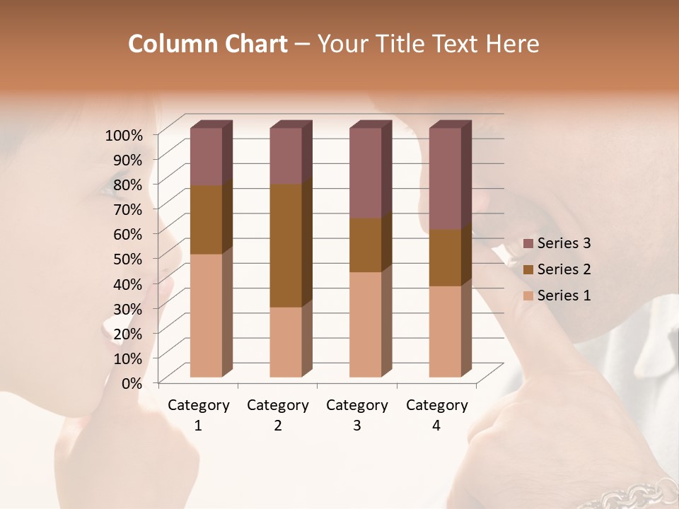 Looking Talk Person PowerPoint Template