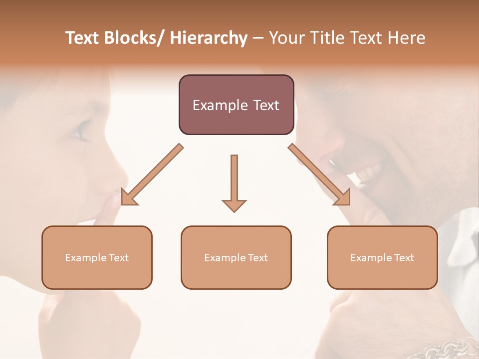 Looking Talk Person PowerPoint Template