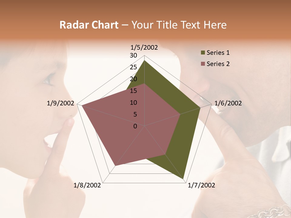 Looking Talk Person PowerPoint Template