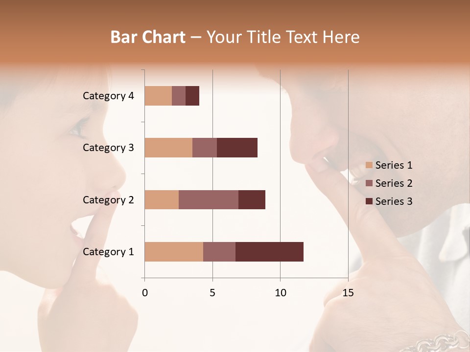 Looking Talk Person PowerPoint Template