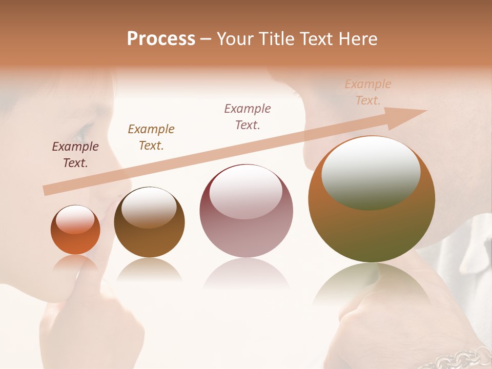 Looking Talk Person PowerPoint Template