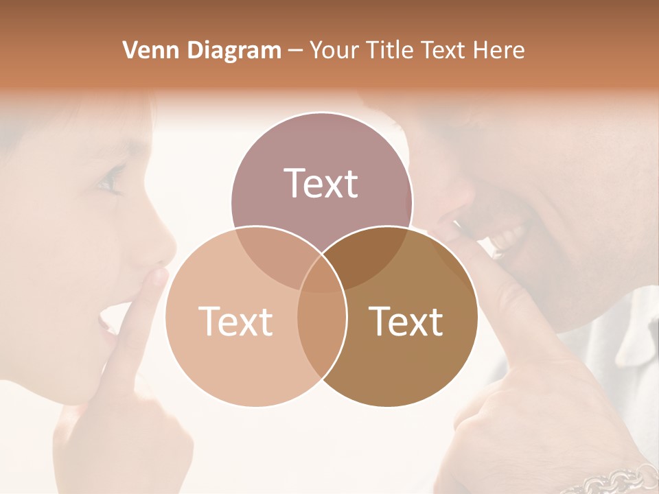 Looking Talk Person PowerPoint Template