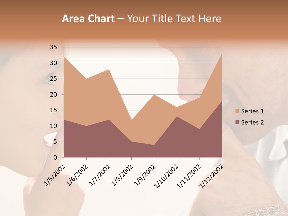 Looking Talk Person PowerPoint Template