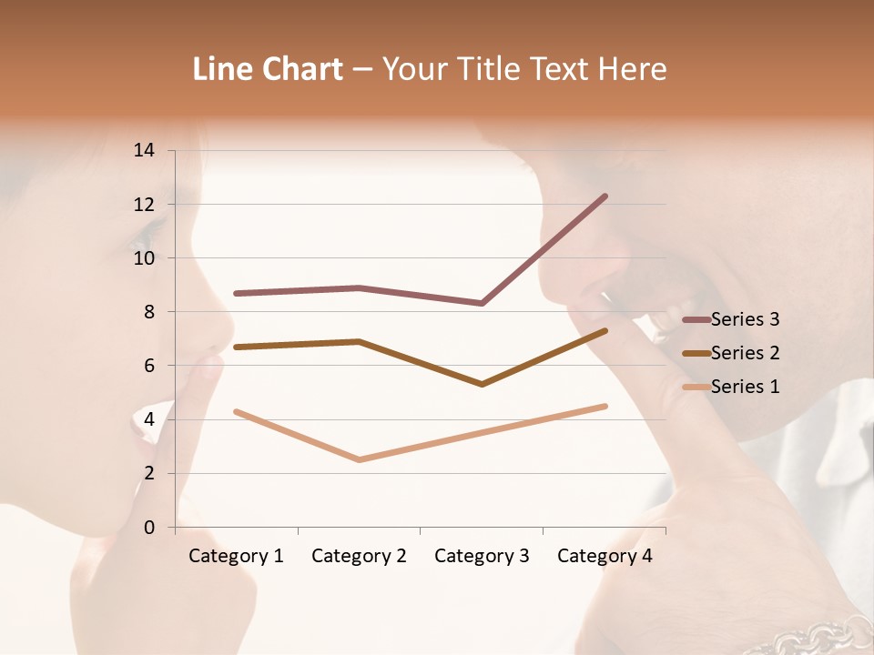 Looking Talk Person PowerPoint Template