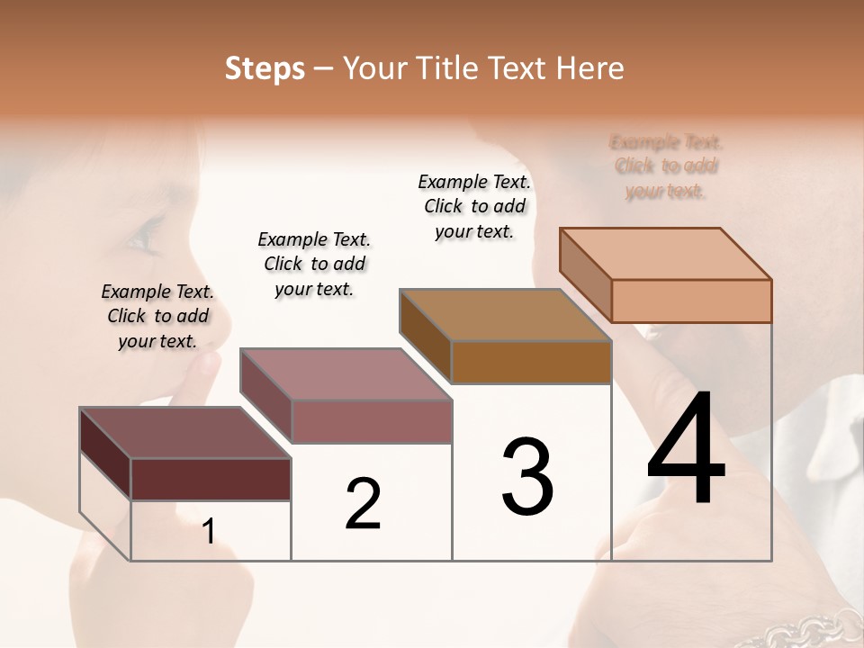 Looking Talk Person PowerPoint Template