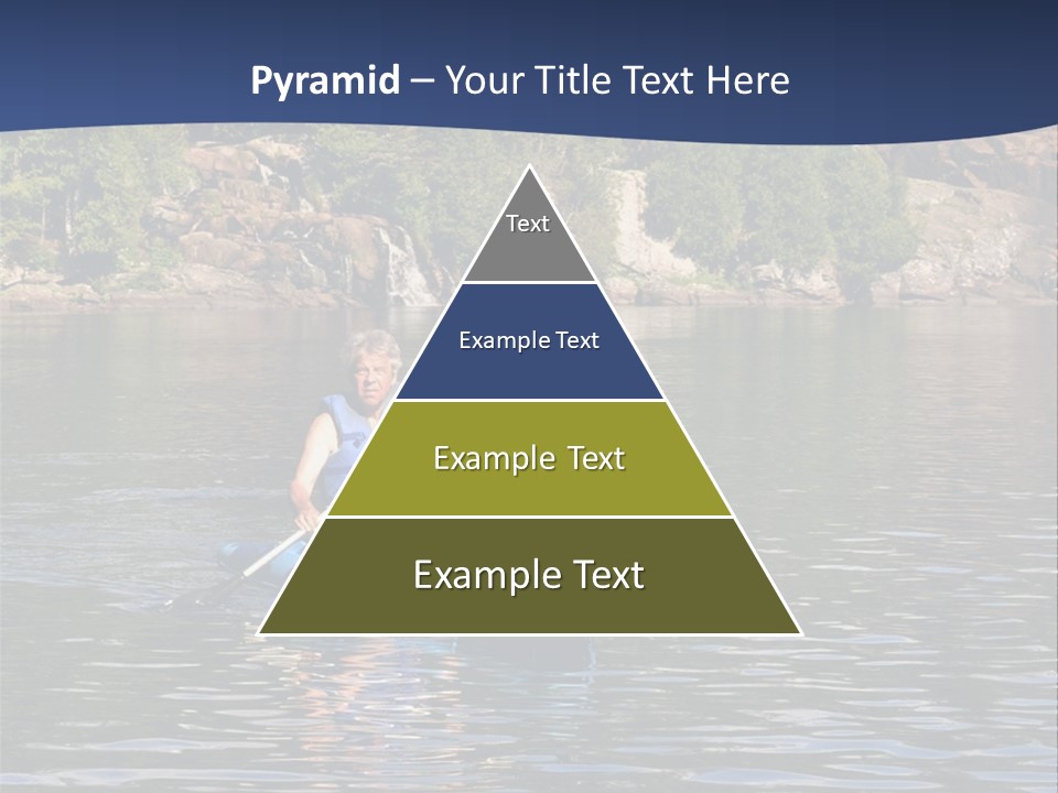 Woods Rocks Tree PowerPoint Template
