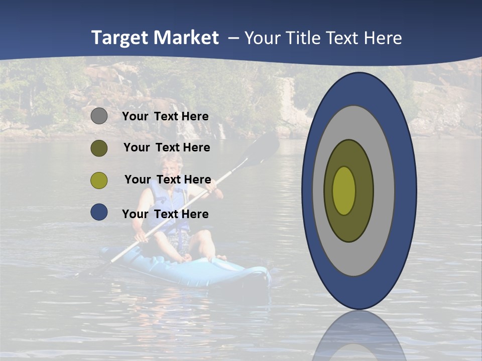 Woods Rocks Tree PowerPoint Template