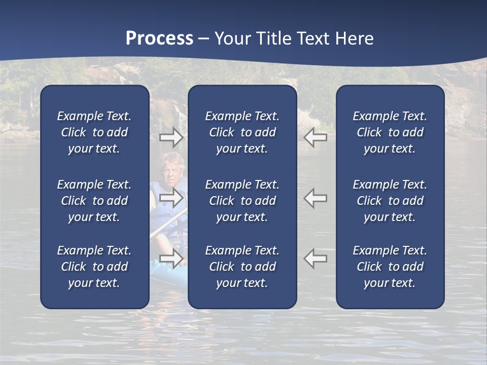 Woods Rocks Tree PowerPoint Template