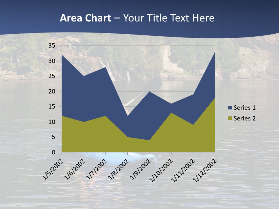 Woods Rocks Tree PowerPoint Template