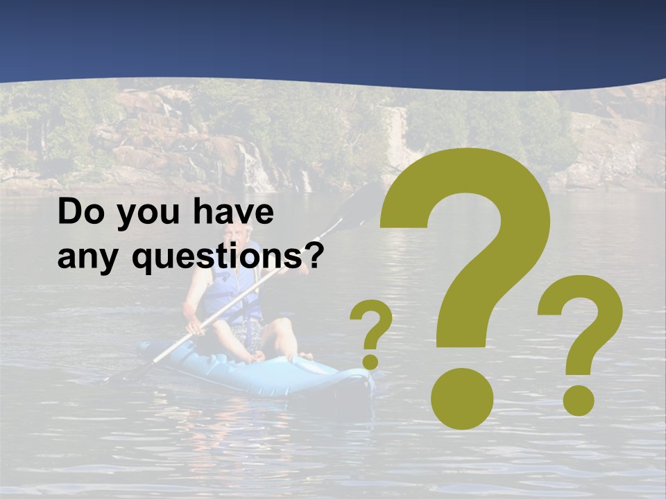 Woods Rocks Tree PowerPoint Template