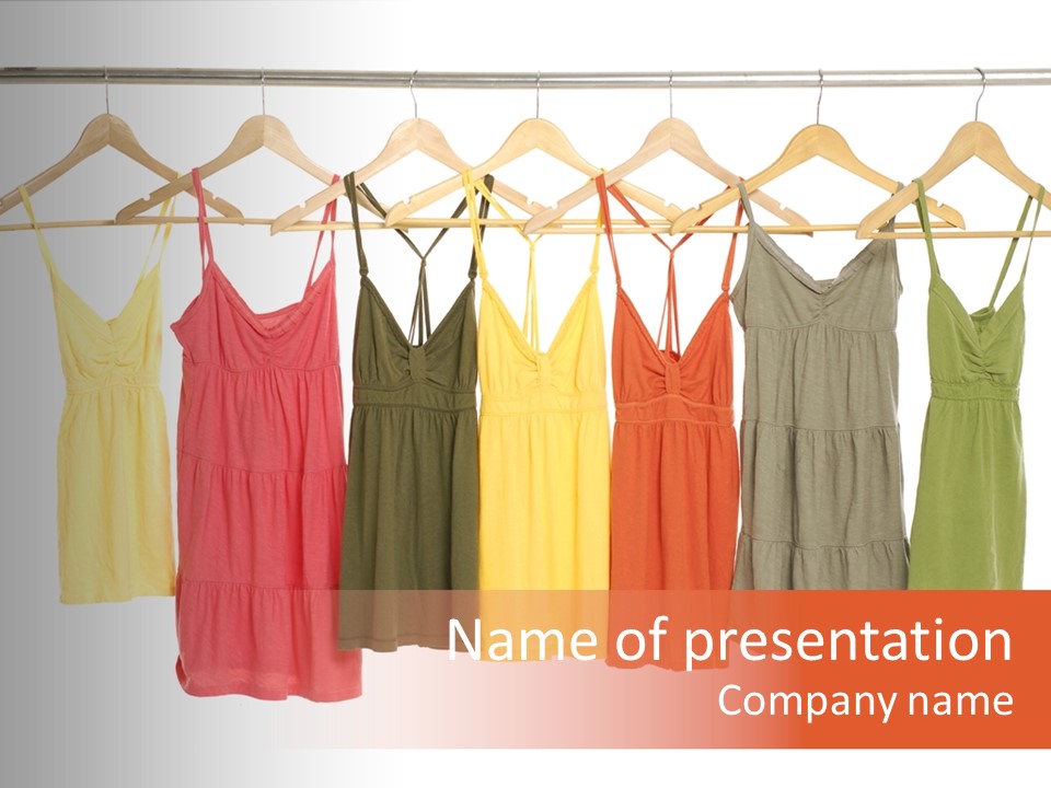 Clothing Loneliness Suit PowerPoint Template