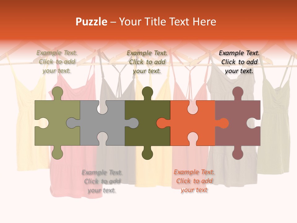 Clothing Loneliness Suit PowerPoint Template