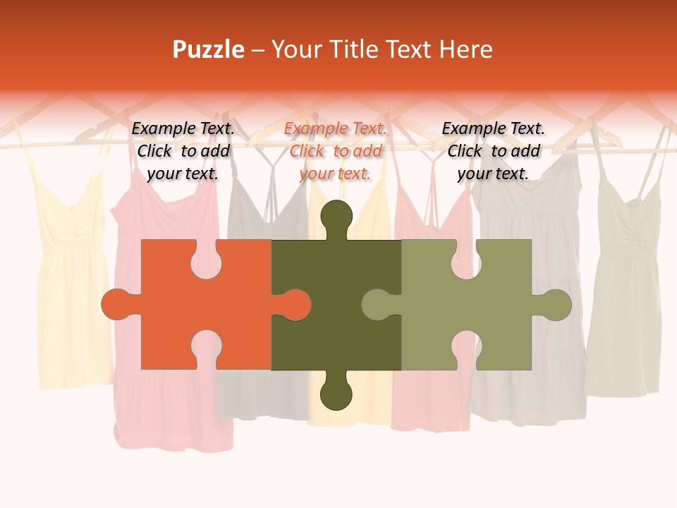 Clothing Loneliness Suit PowerPoint Template