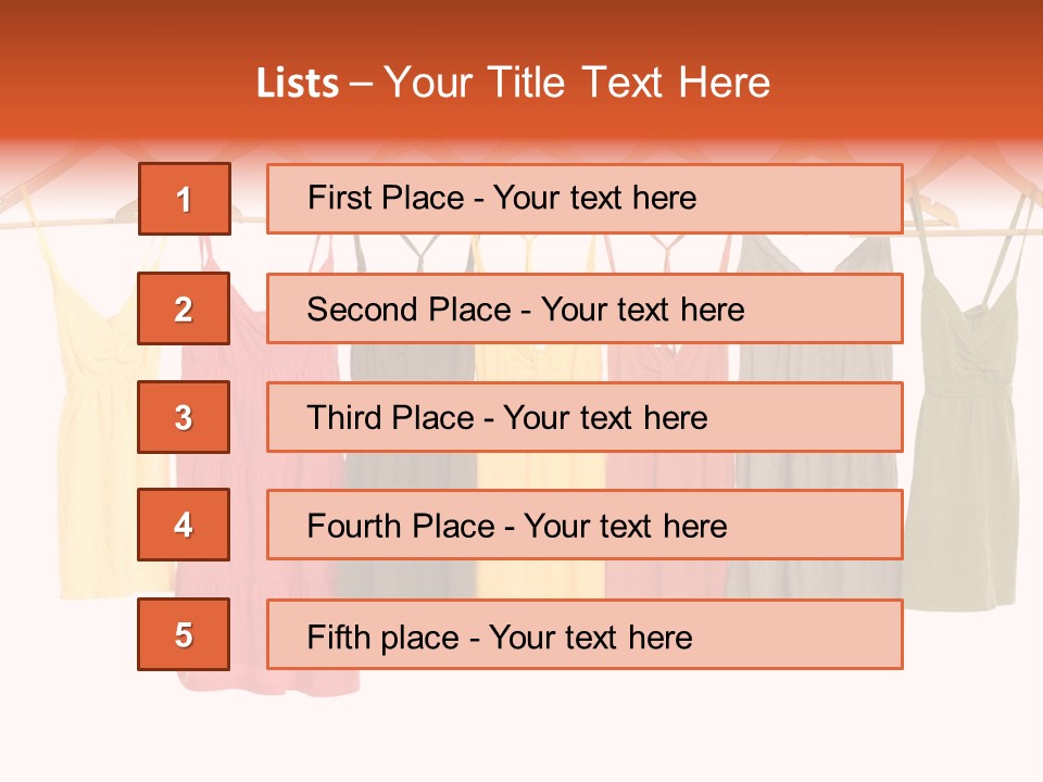 Clothing Loneliness Suit PowerPoint Template