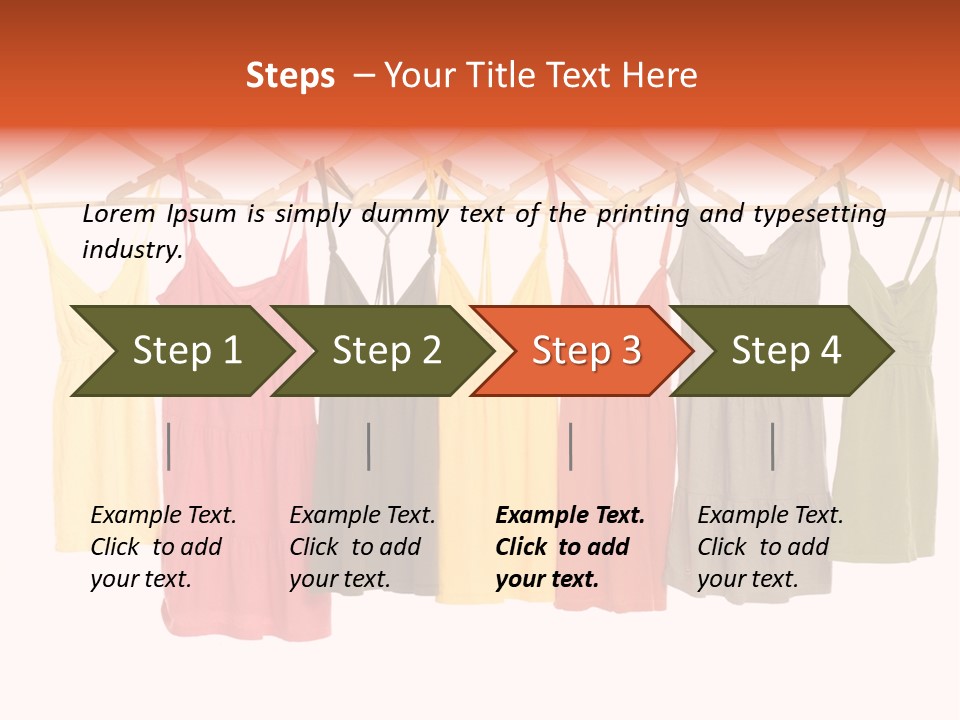 Clothing Loneliness Suit PowerPoint Template