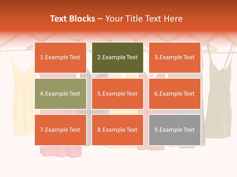 Clothing Loneliness Suit PowerPoint Template