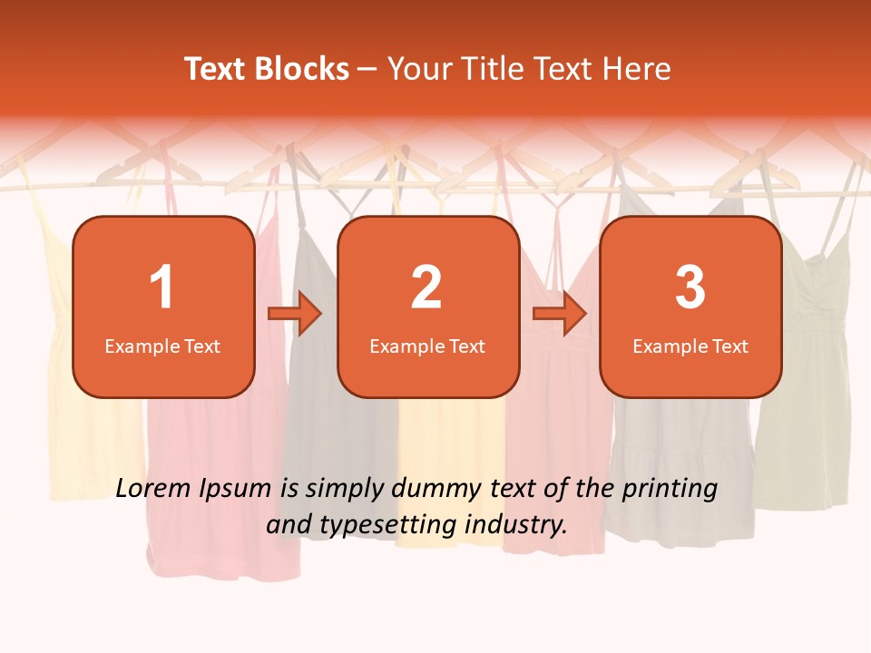 Clothing Loneliness Suit PowerPoint Template