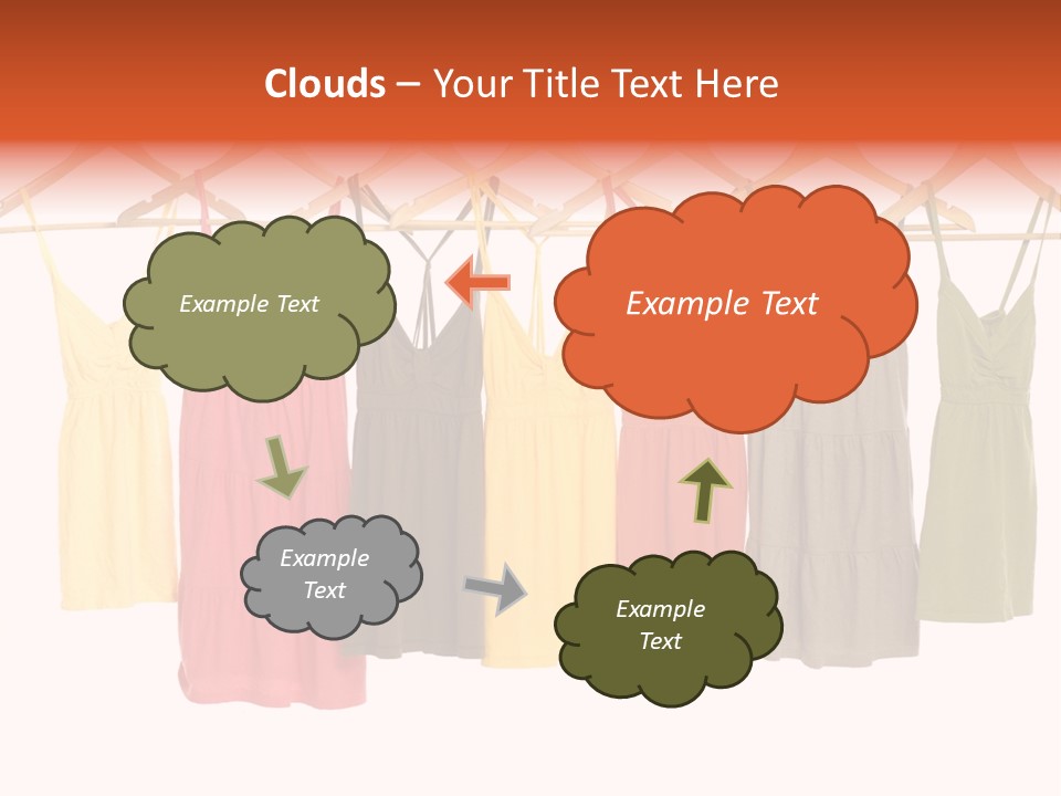 Clothing Loneliness Suit PowerPoint Template