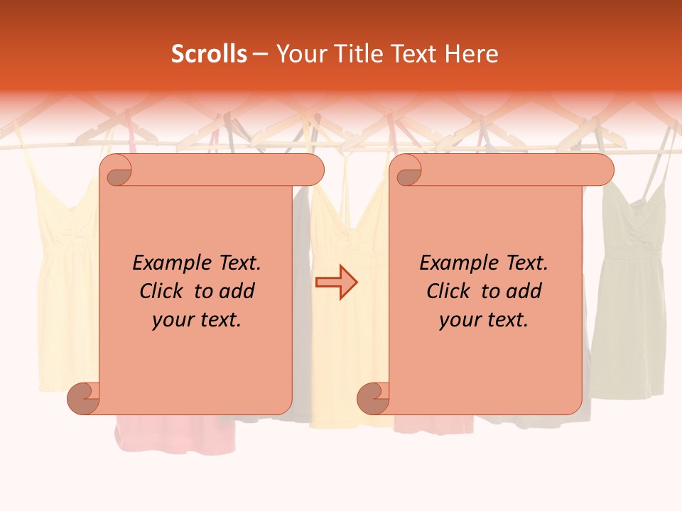 Clothing Loneliness Suit PowerPoint Template