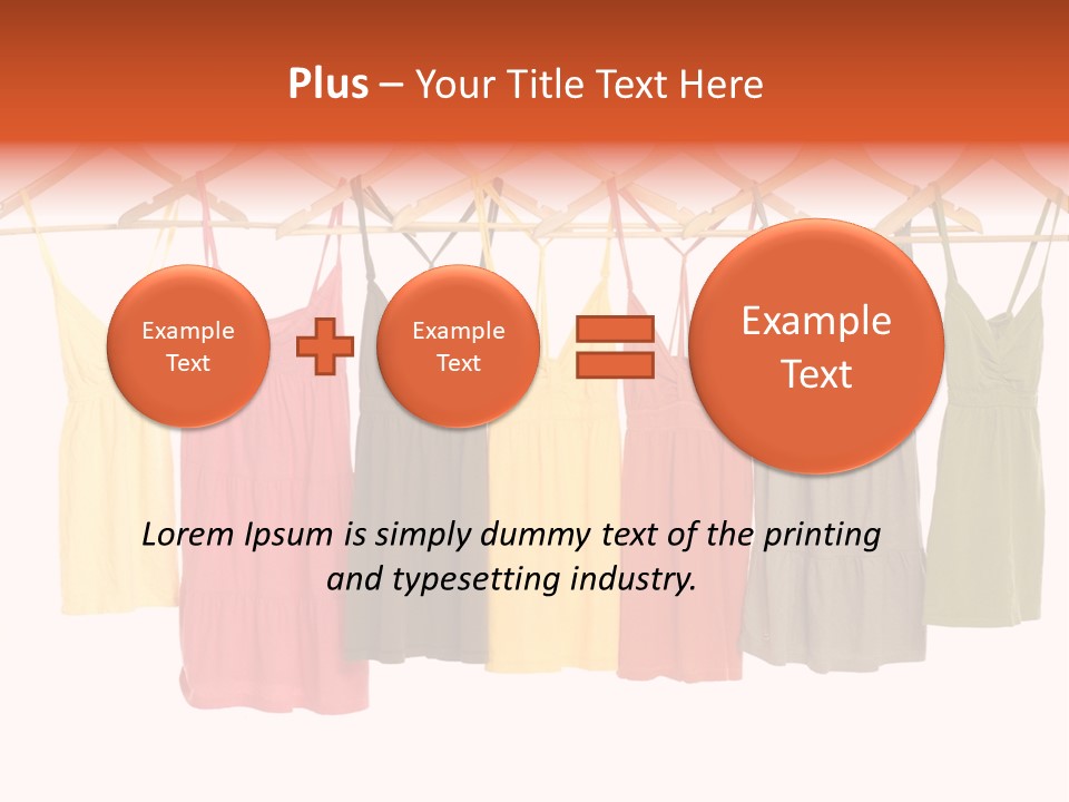 Clothing Loneliness Suit PowerPoint Template