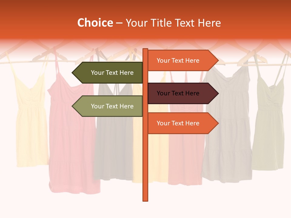 Clothing Loneliness Suit PowerPoint Template