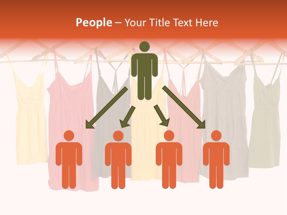 Clothing Loneliness Suit PowerPoint Template