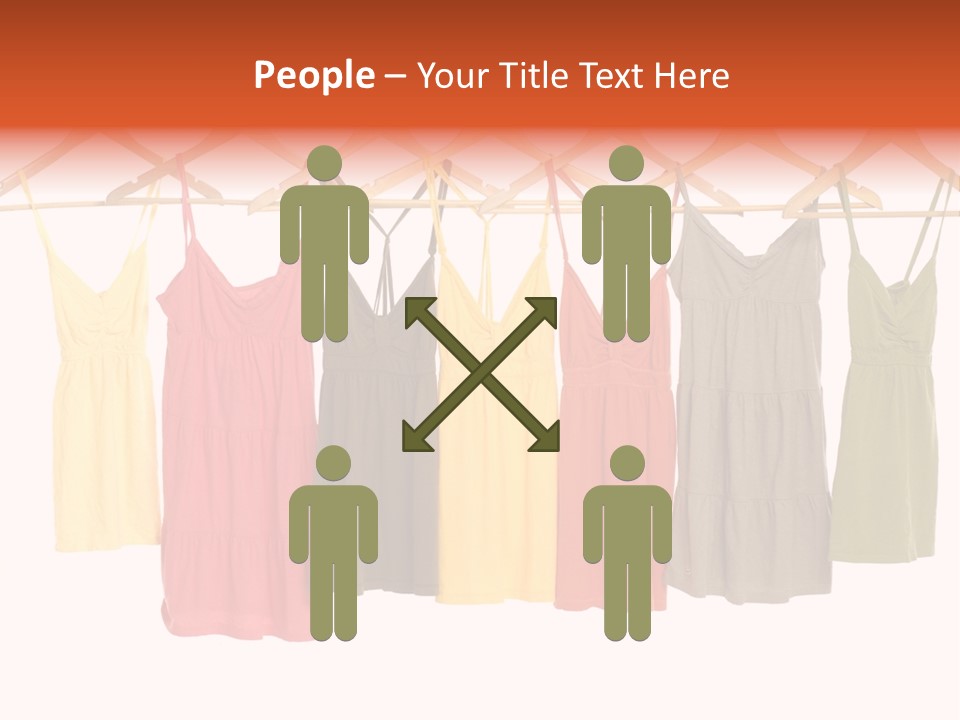 Clothing Loneliness Suit PowerPoint Template