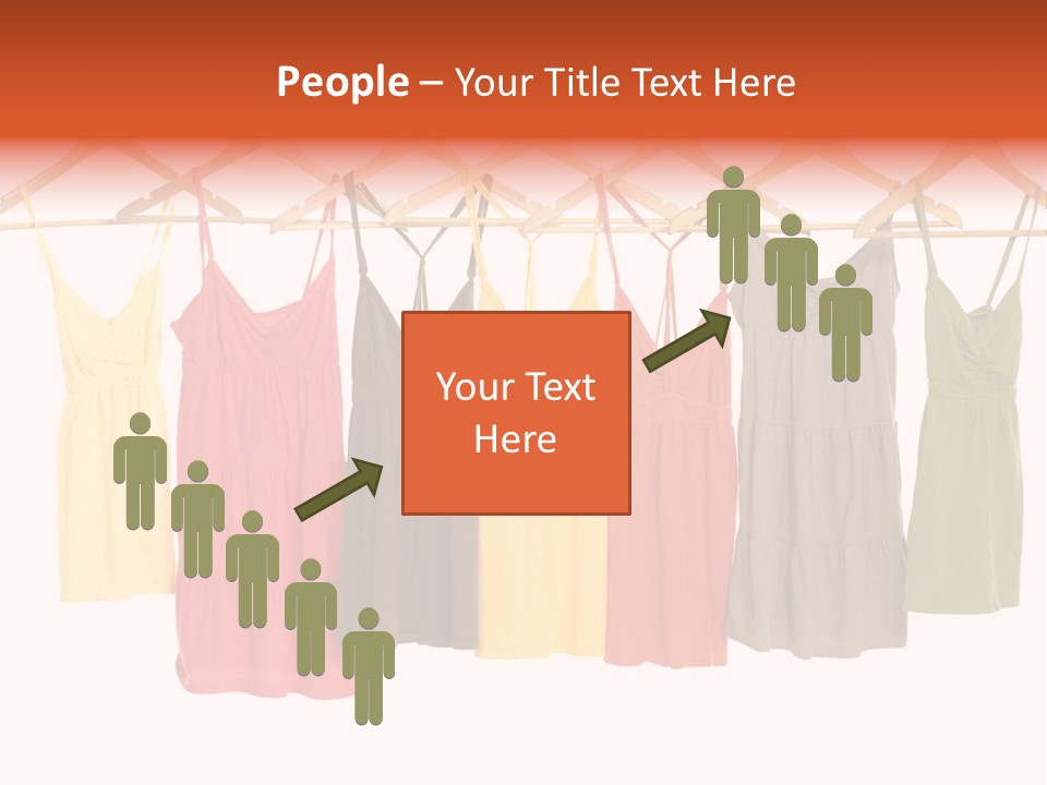 Clothing Loneliness Suit PowerPoint Template