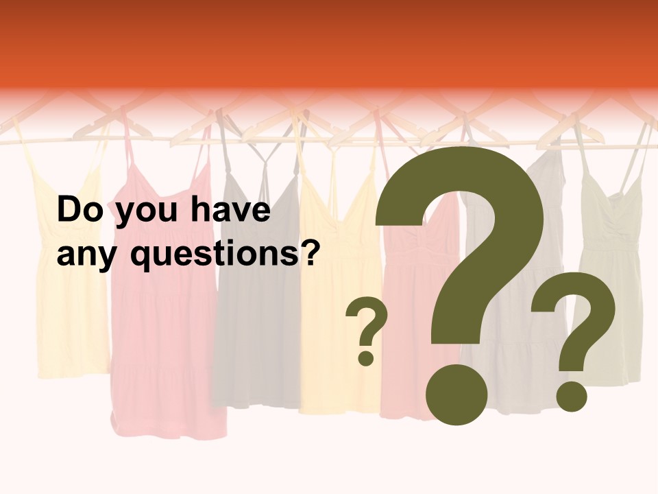 Clothing Loneliness Suit PowerPoint Template