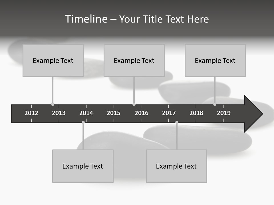 White Zen Black PowerPoint Template