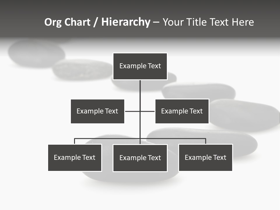 White Zen Black PowerPoint Template