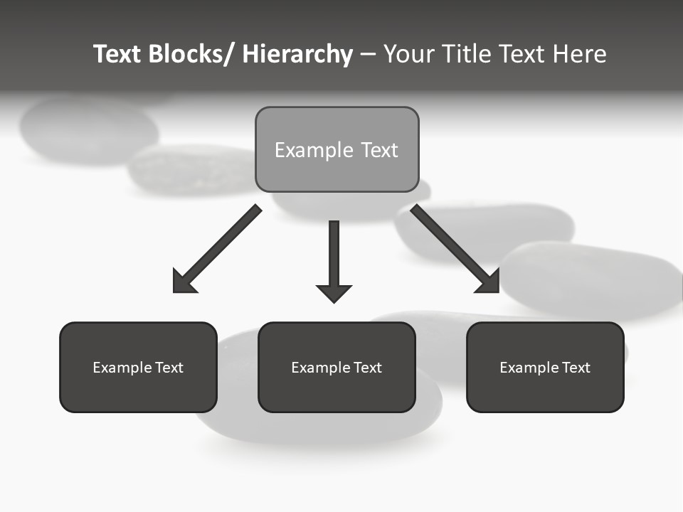 White Zen Black PowerPoint Template