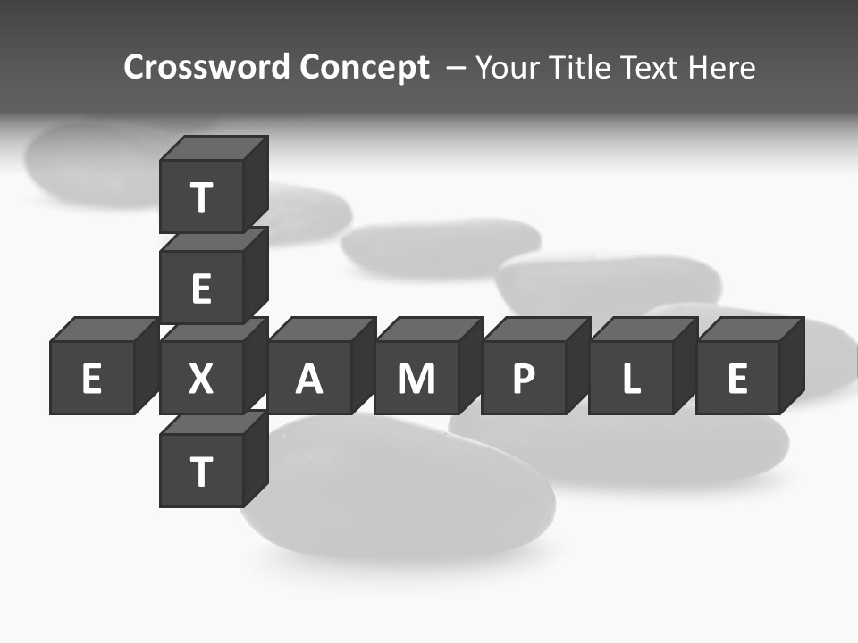 White Zen Black PowerPoint Template