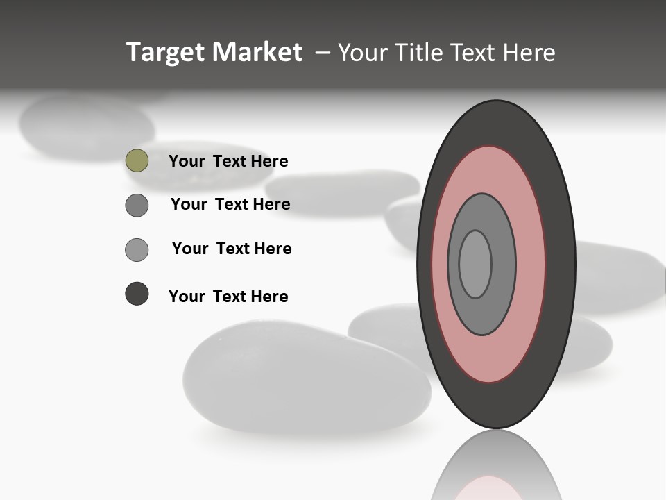 White Zen Black PowerPoint Template