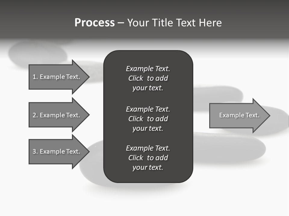 White Zen Black PowerPoint Template