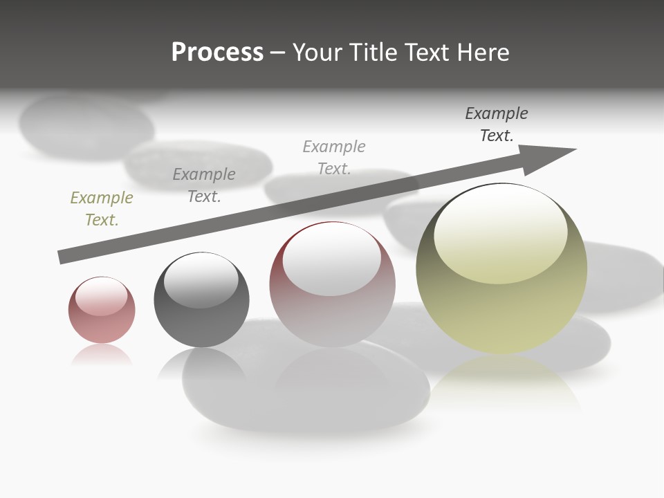 White Zen Black PowerPoint Template