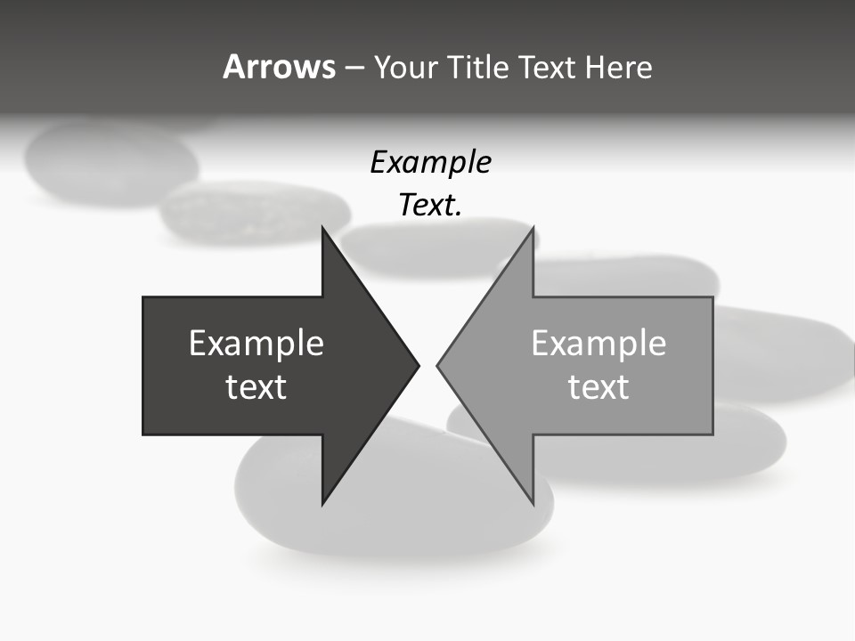 White Zen Black PowerPoint Template