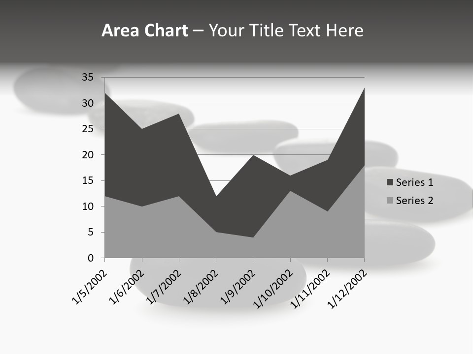 White Zen Black PowerPoint Template