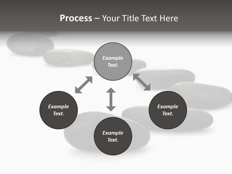 White Zen Black PowerPoint Template