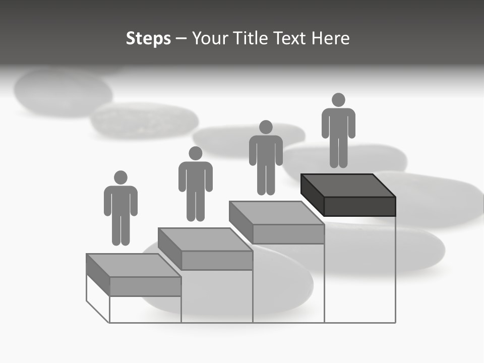 White Zen Black PowerPoint Template