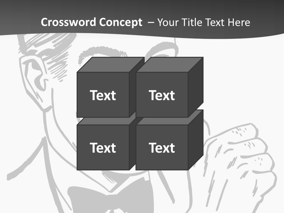 Hands Smiles Clipart PowerPoint Template