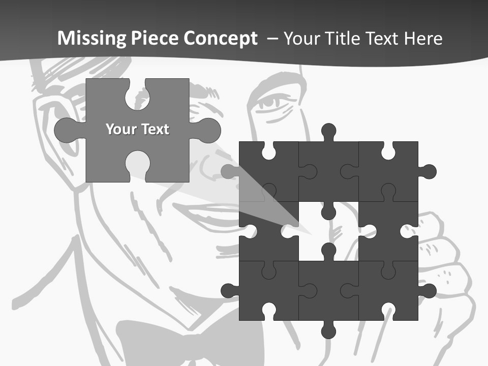 Hands Smiles Clipart PowerPoint Template