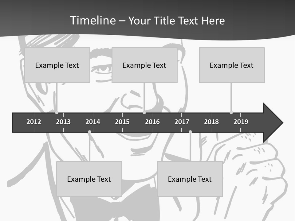 Hands Smiles Clipart PowerPoint Template