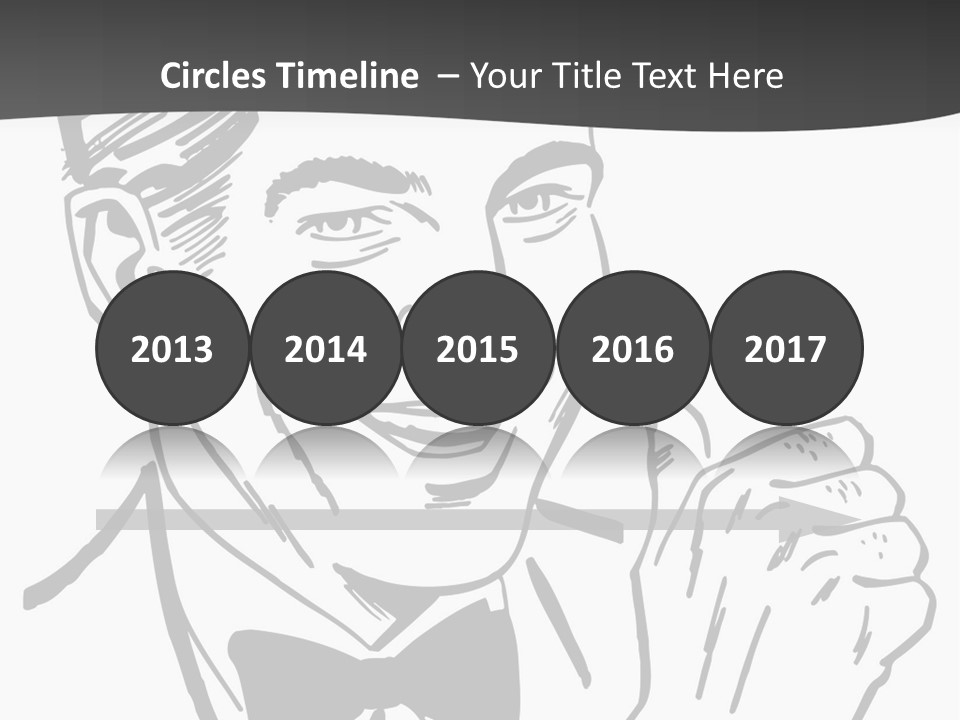 Hands Smiles Clipart PowerPoint Template