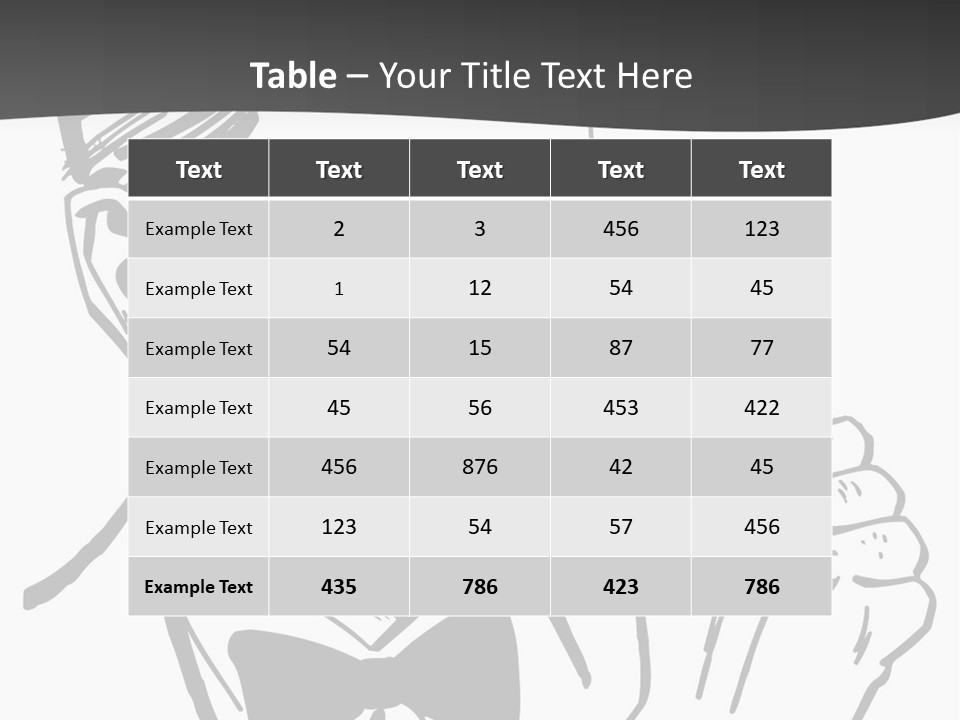 Hands Smiles Clipart PowerPoint Template